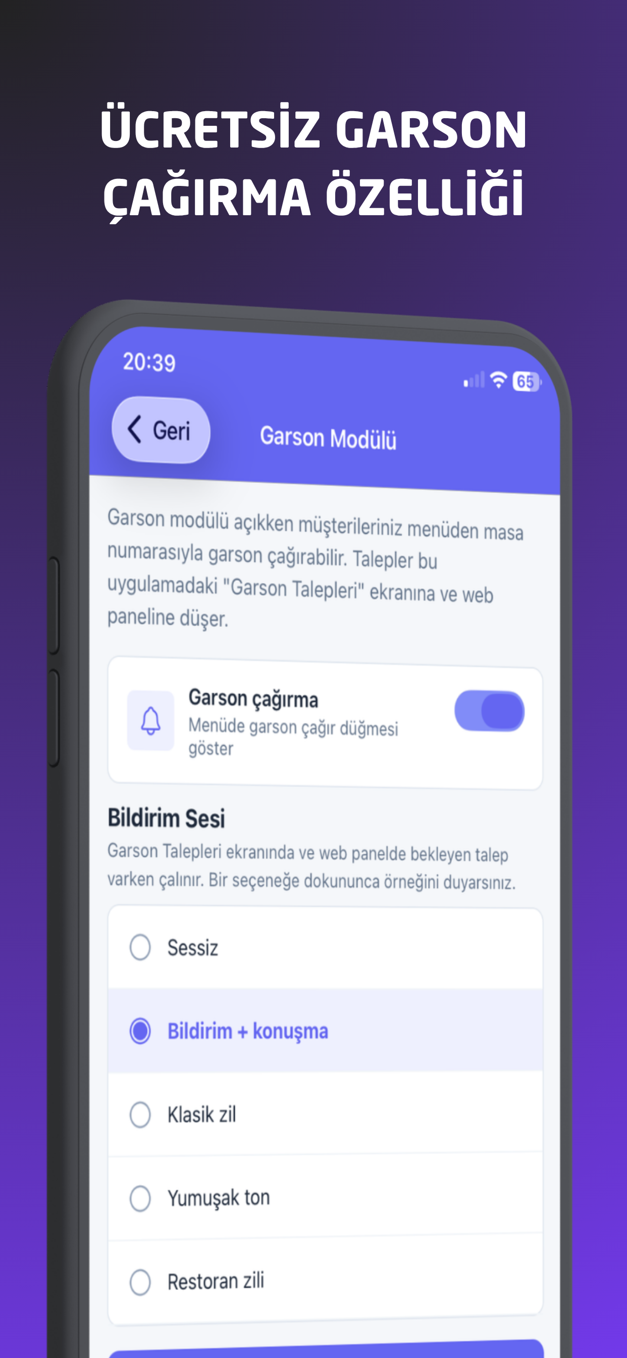 menübir: QR Menü Oluştur screenshot 8