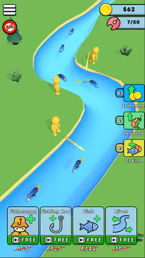 Fisher Idle screenshot 2