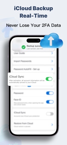 Authenticator App: 2FA & Cloud iPhone screenshot