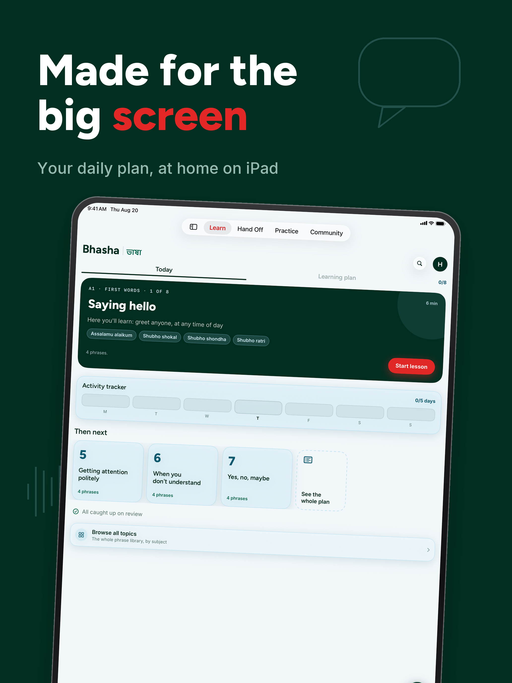 Bhasha - Learn Bangla Natively screenshot 8