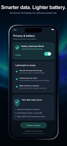 Auto Sleep Detector & Tracker Screenshot 5 of 5
