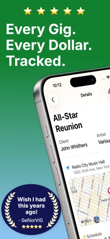 GigLedgerPro: Musician Invoice screenshot