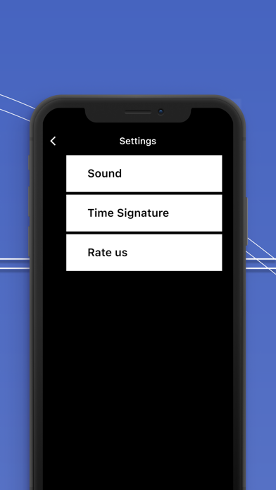 My Metronome Timer: Tempo Beat iPhone screenshot 5 - Music app