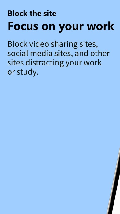 Screenshot #1 pour BlankPage - stay focused