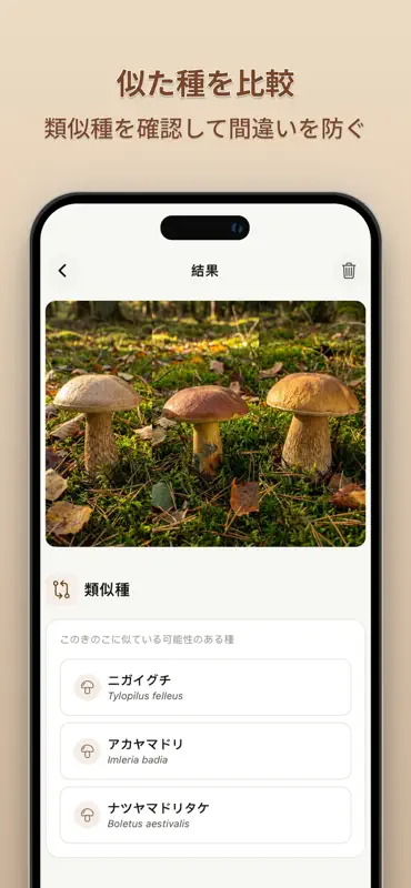 キノコ識別:AIスキャン screenshot 4 of 6