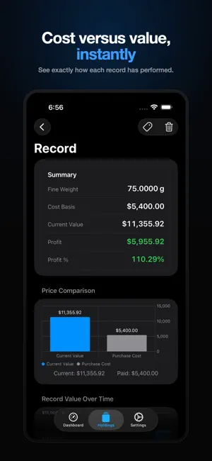 Stackfolio screenshot 2