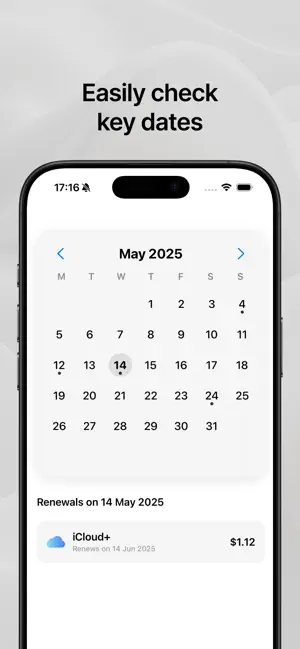 mySubs - Subscription Manager screenshot 3