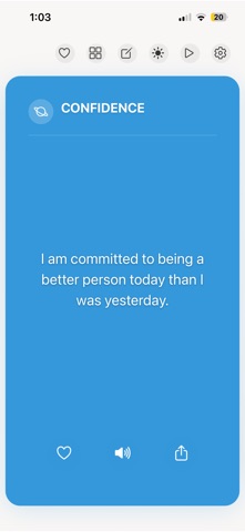 Better - Daily Affirmations screenshot