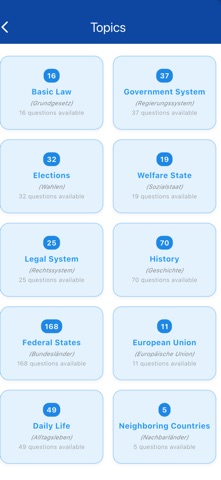 Leben in Deutschland 2025 Test screenshot
