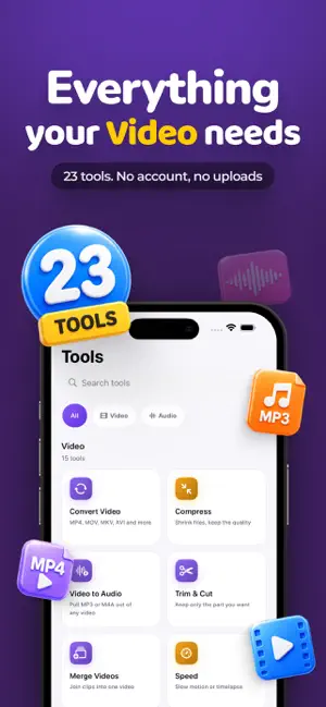 Video Converter - Compressor screenshot 1
