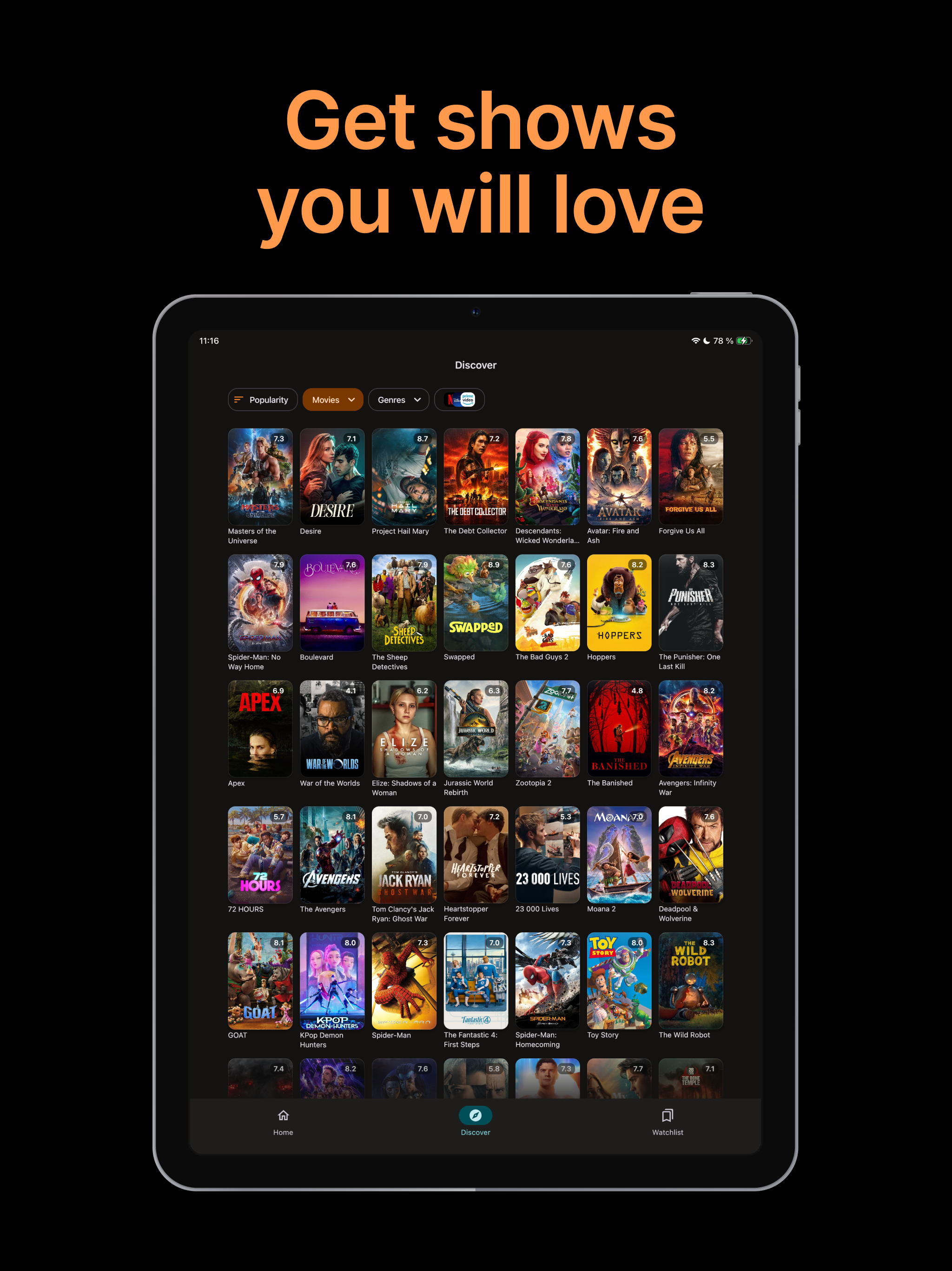 StreamGuide: TV Shows & Movies screenshot 7
