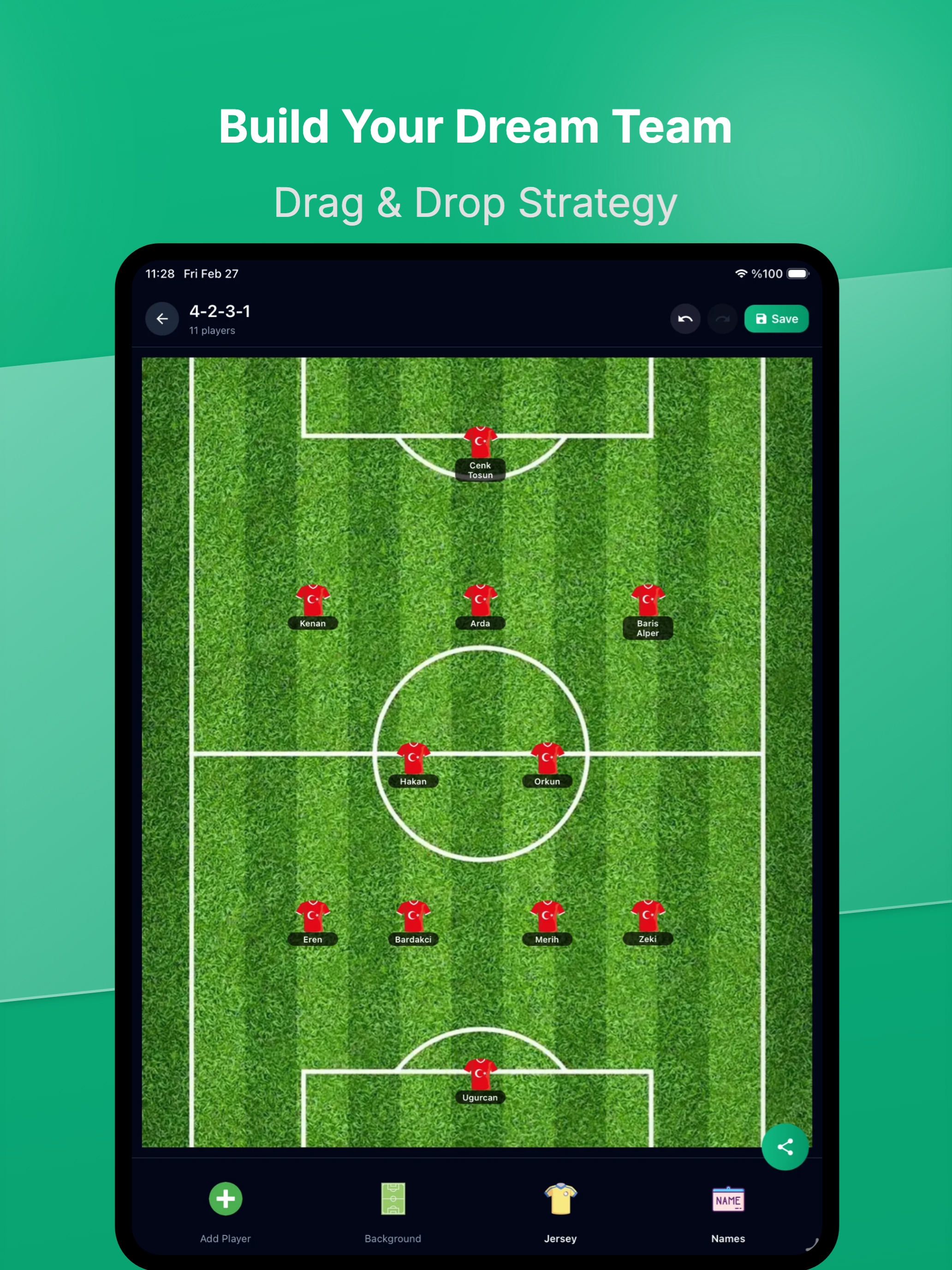 Lineup Builder: Tactics screenshot 11