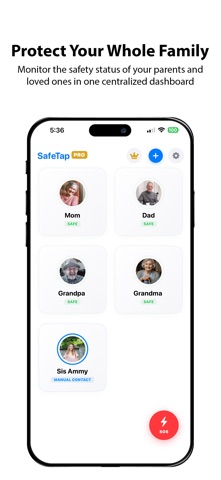 SafeTap : Emergency & Family screenshot