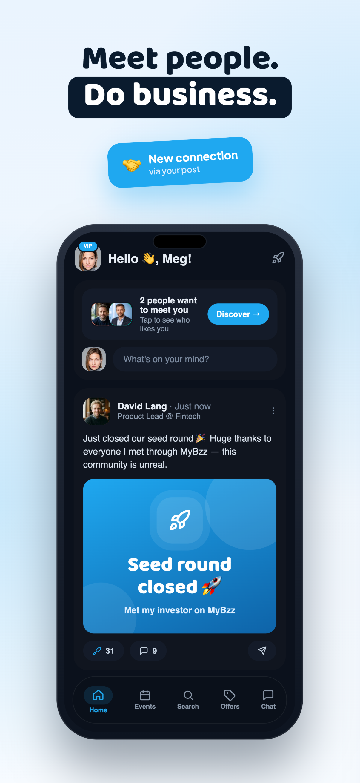 MyBzz - Meet Business People screenshot 3