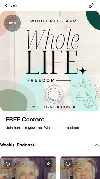 Whole Life Freedom screenshot