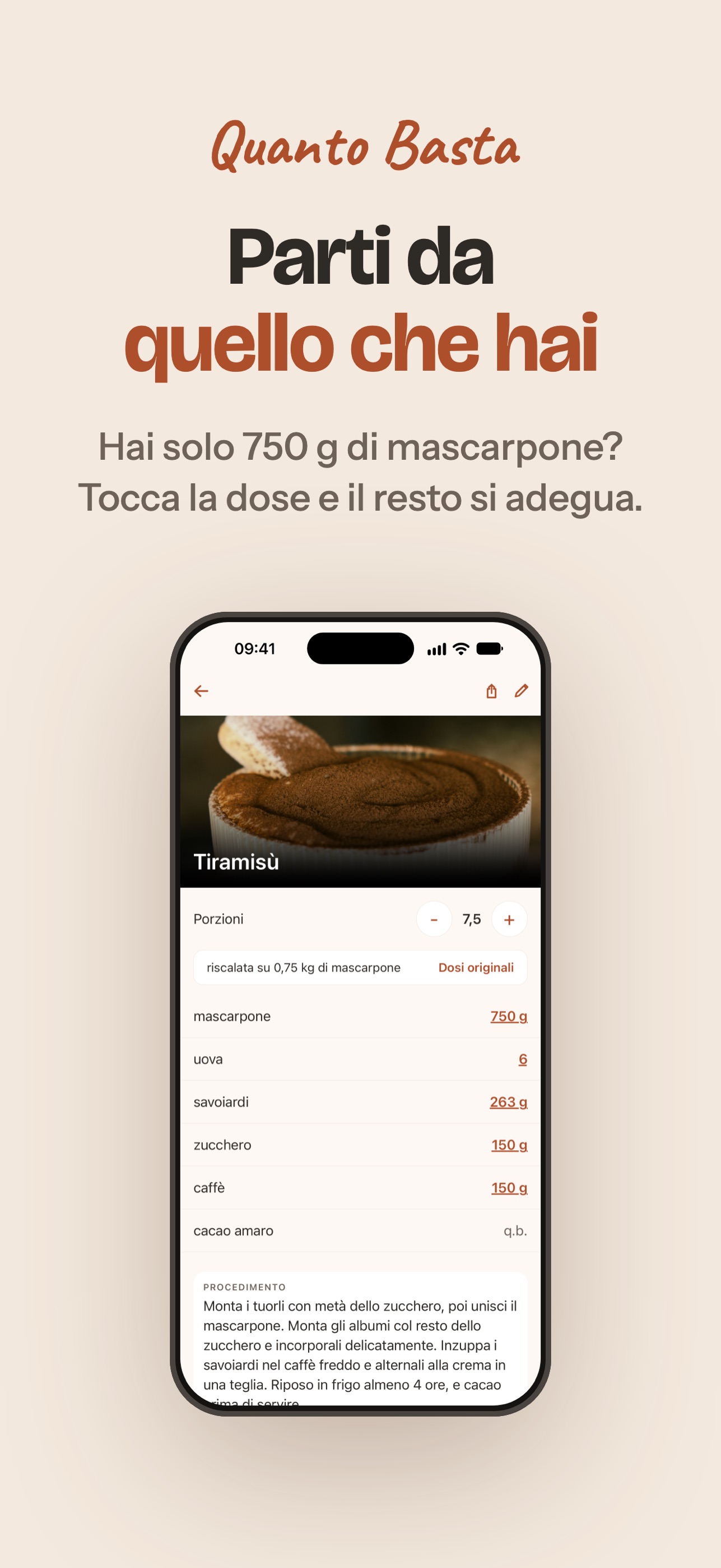 Screenshot 2 of Quanto Basta: Dosaricette
