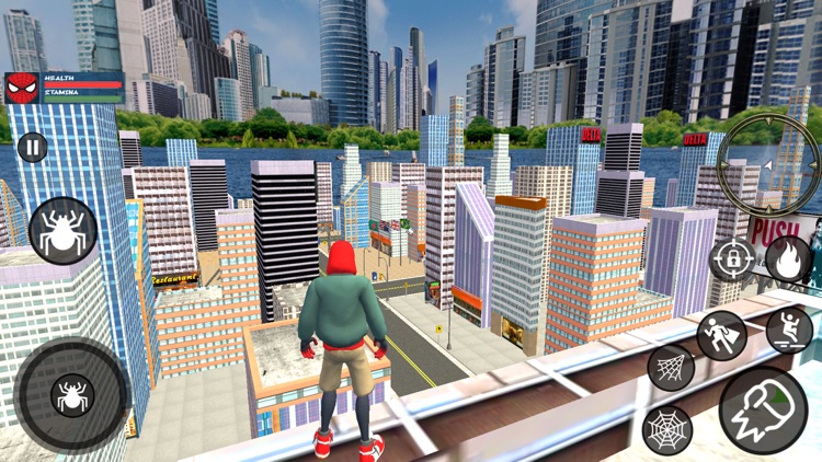 Open Word - Amazing Rope Hero screenshot-3