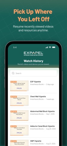 EXPAREL® NOW iPhone screenshot