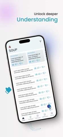 SOUP App screenshot
