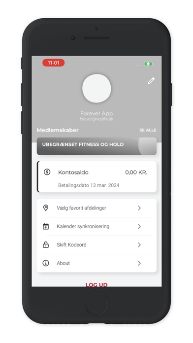 Forever Healthy Fitness Screenshot