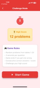 19x19 multiplication table screenshot