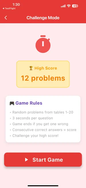 19x19 multiplication table screenshot 3
