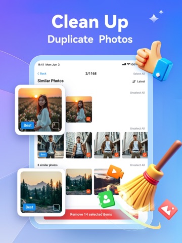 Photo Recovery: phone cleanup iPad screenshot