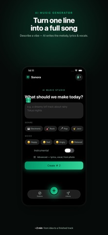 Sonora Music: AI Song Maker screenshot