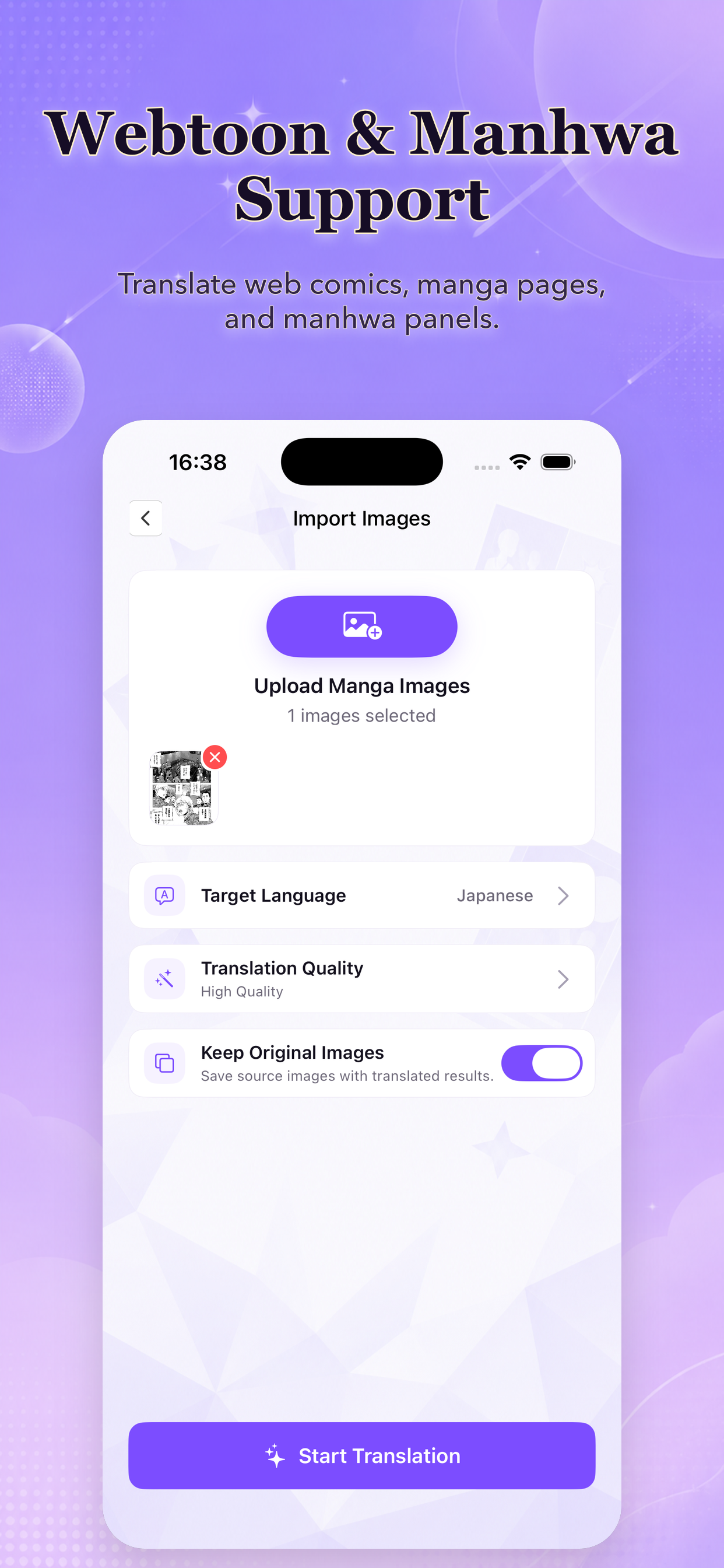 MangaTrans: AI Translator