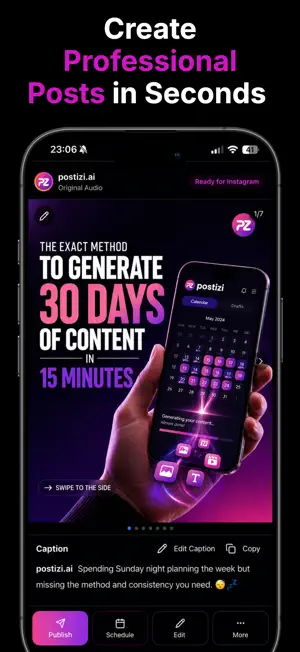 Postizi: AI Social Media Posts screenshot 1