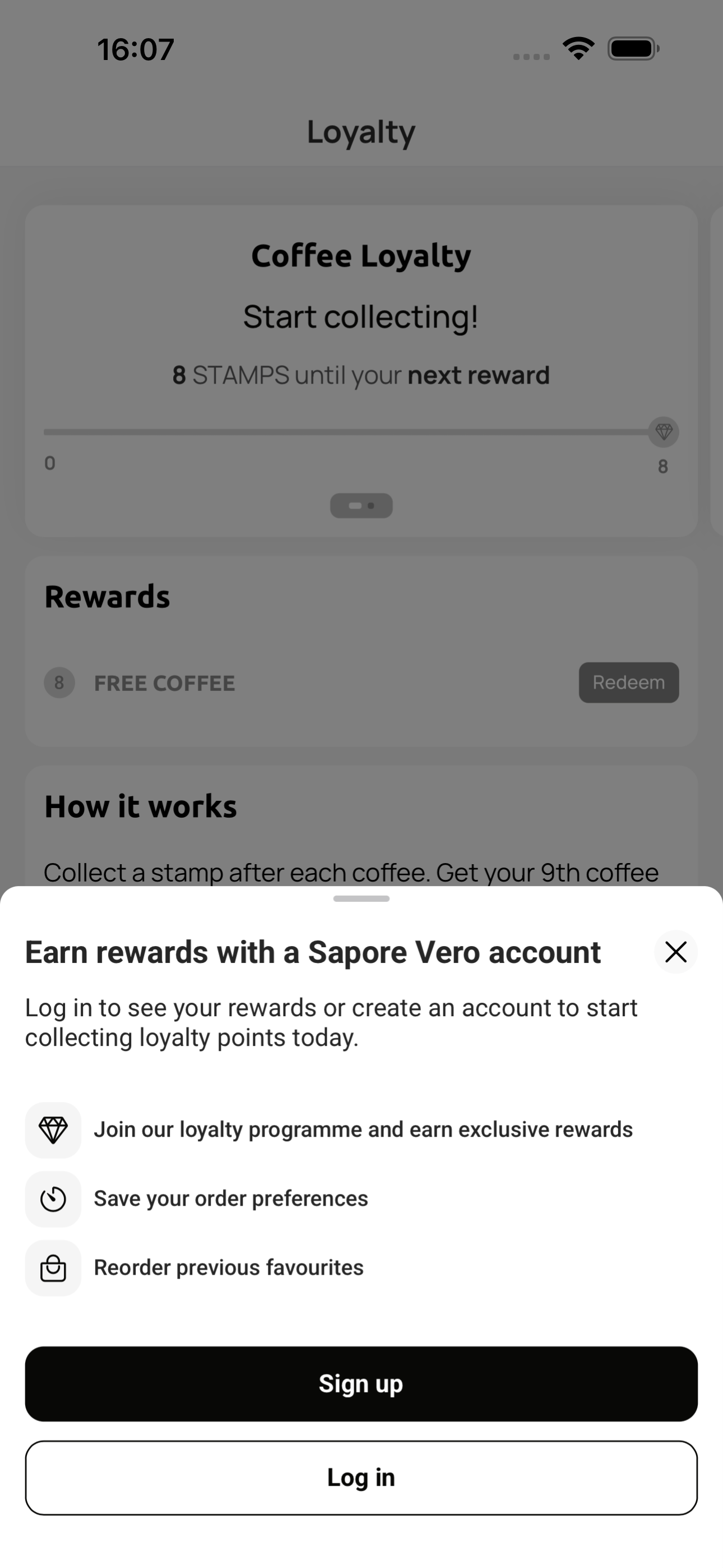 Sapore Vero Hub screenshot 5