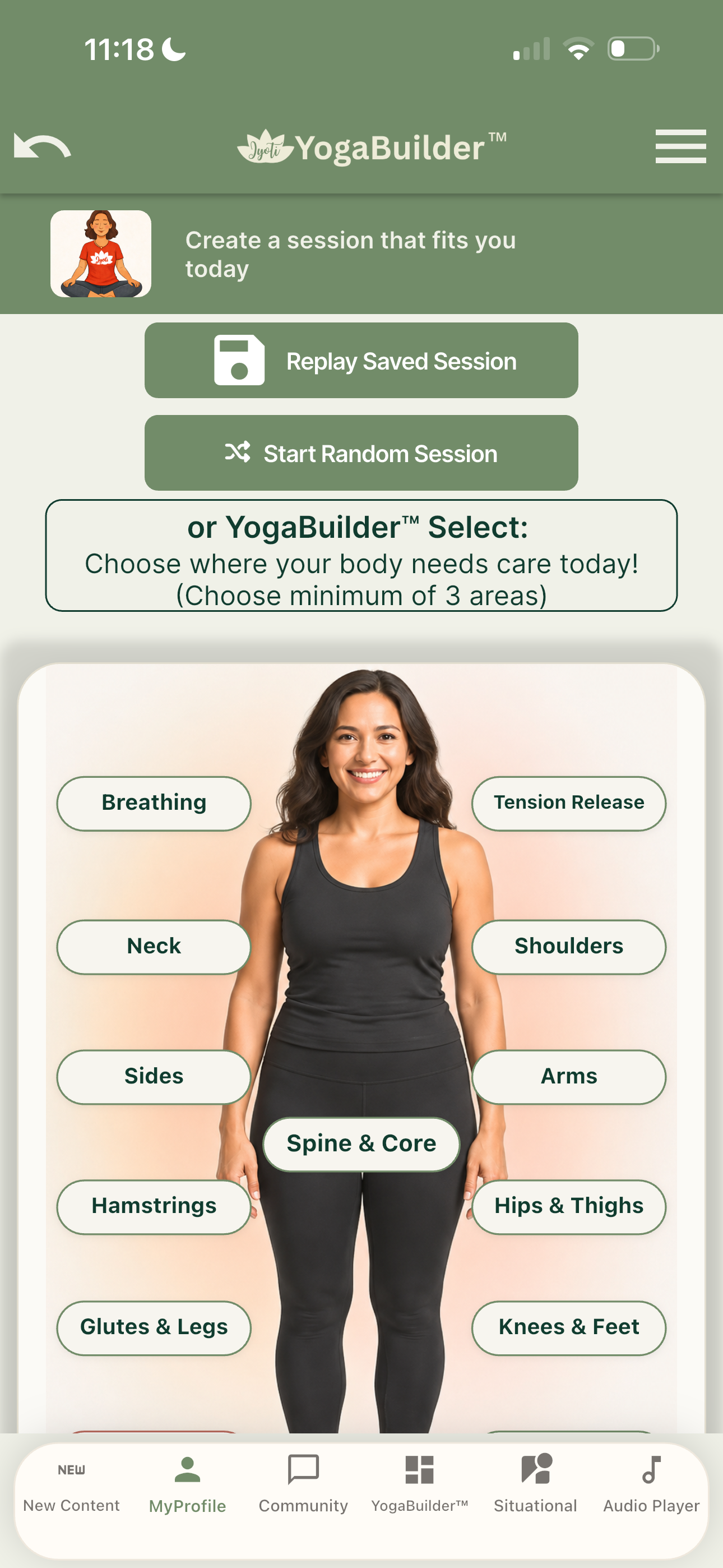 Jyoti: Gentle Yoga Over 50s screenshot 8