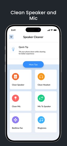 Speaker Cleaner Clean Wave iPhone screenshot