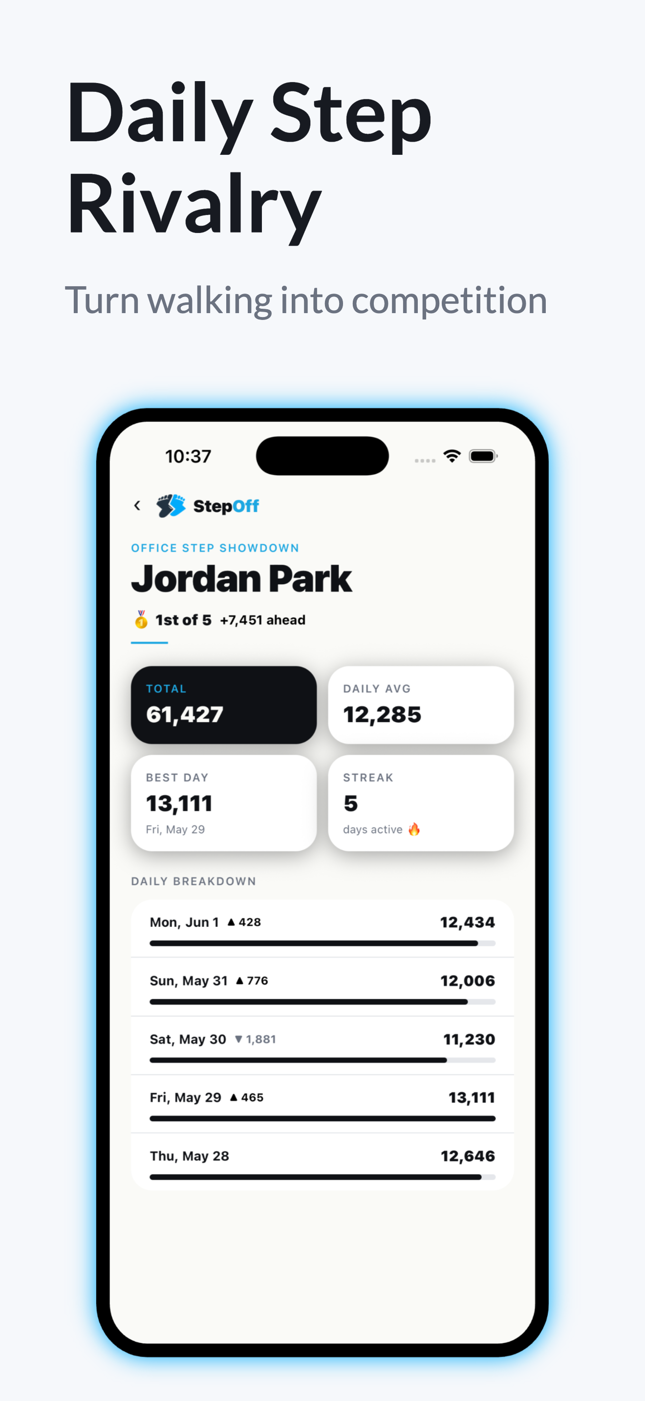 StepOff: Step Competitions