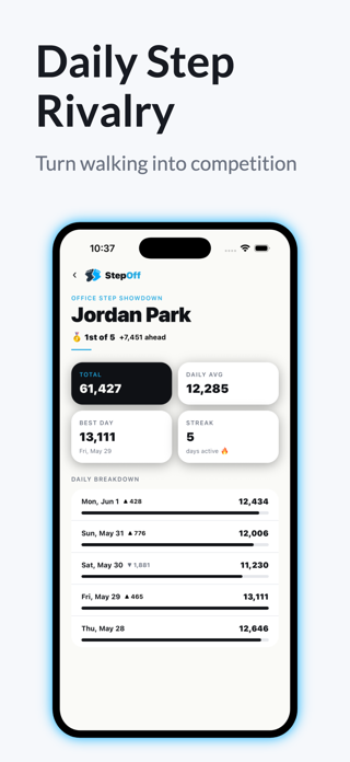 StepOff: Step Competitions Screenshot 3 of 5