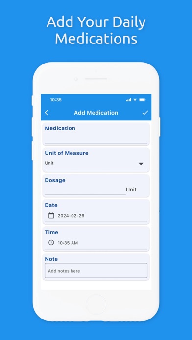 Diabetes Sugar Tracker Screenshot