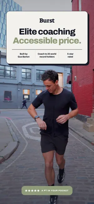 Burst: Run & Strength Coach screenshot 1