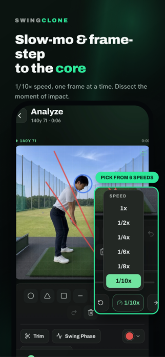 SwingClone: Golf Video Compare Screenshot 4 of 10