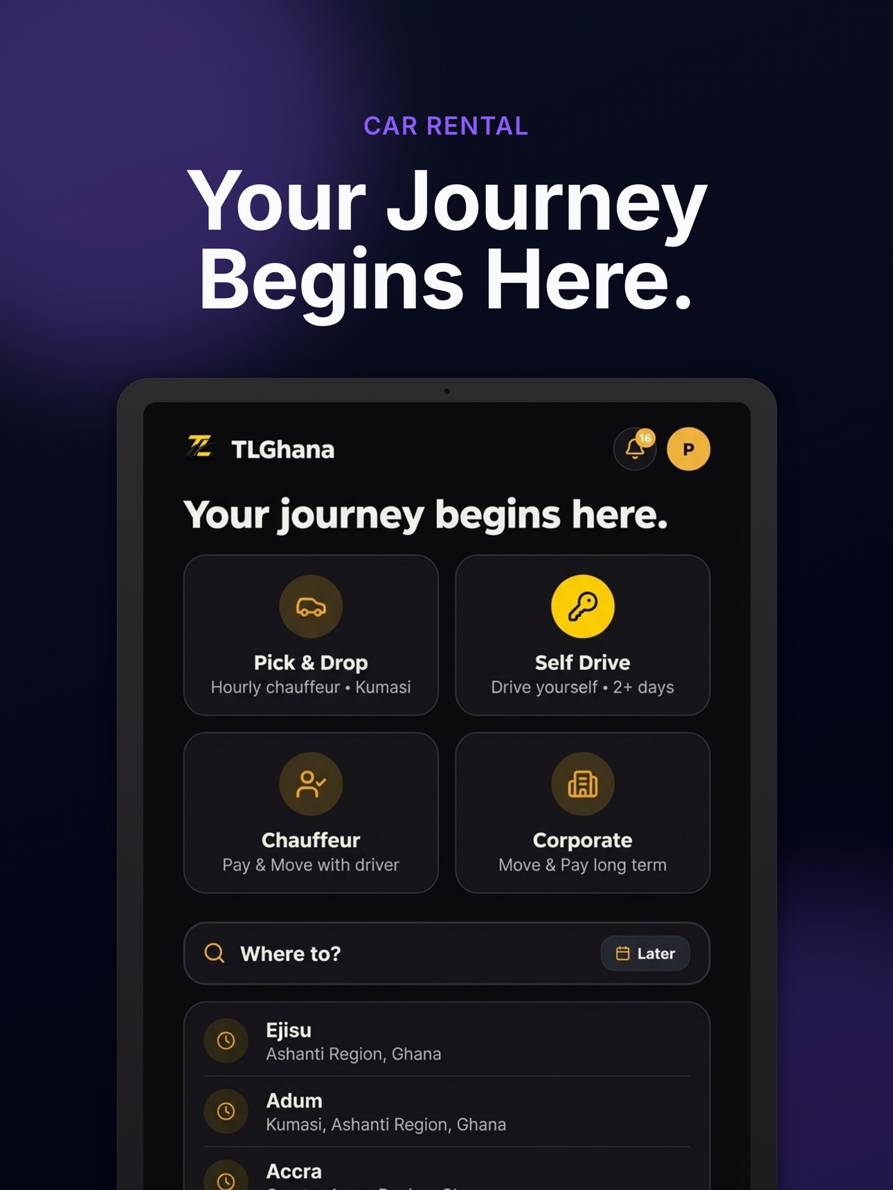 Screenshot 7 of TL Ghana - Car Rental & Fleet
