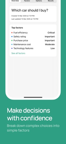 Clearmind: Choice Simplified screenshot