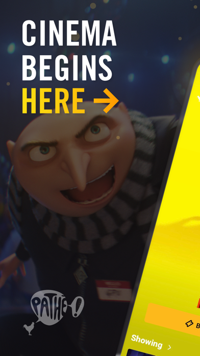 Screenshot #1 pour Pathé Suisse