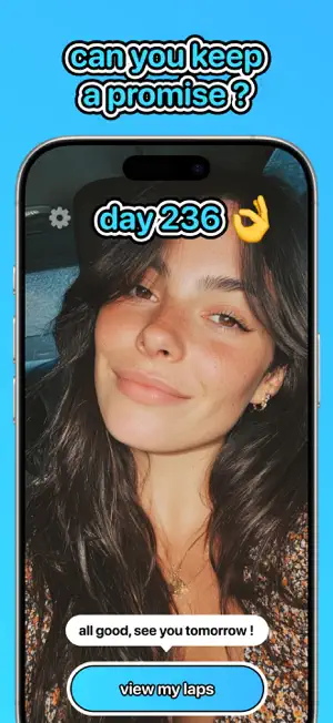 laps - one selfie per day screenshot 2