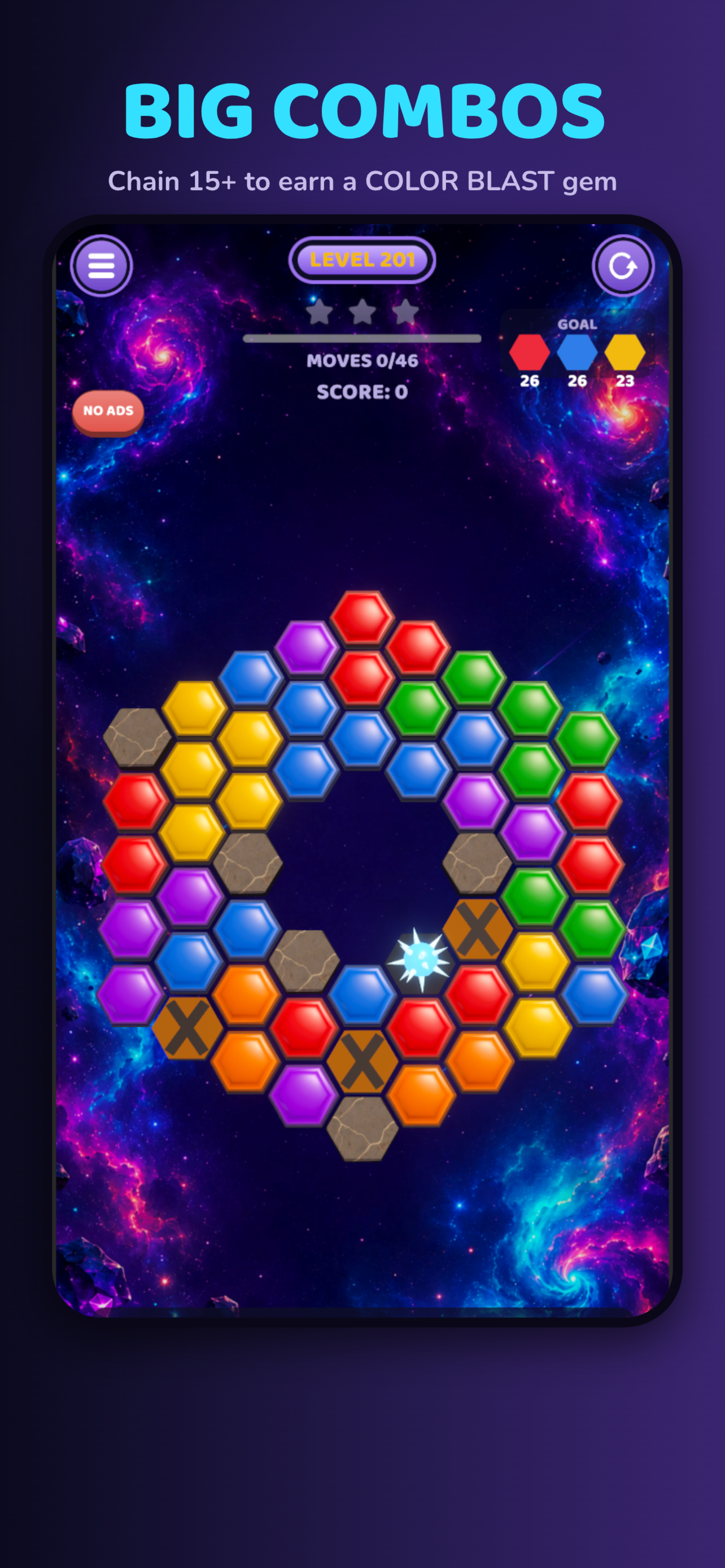 Hexa Blast 3D Puzzle screenshot 3