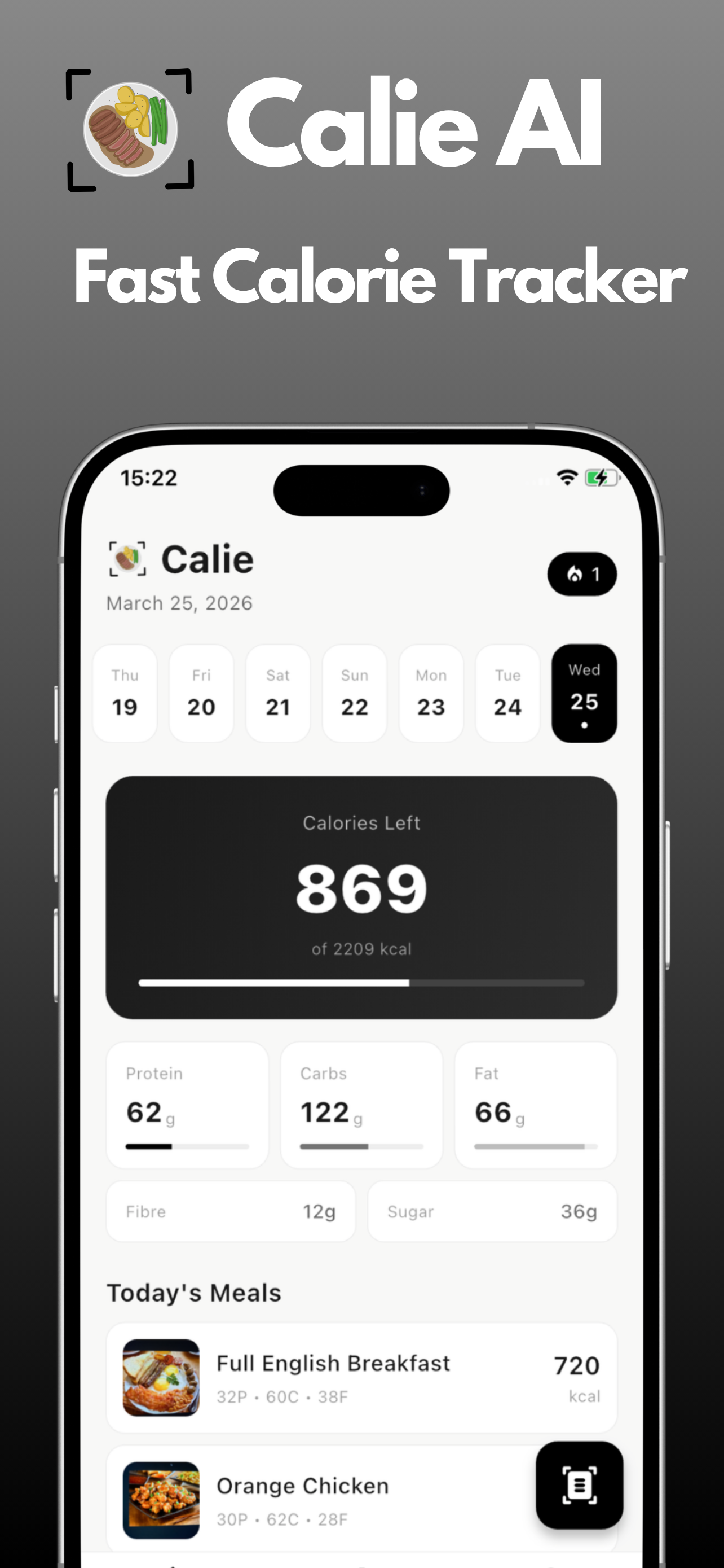 Calorie Tracker • Food Cal AI screenshot 2