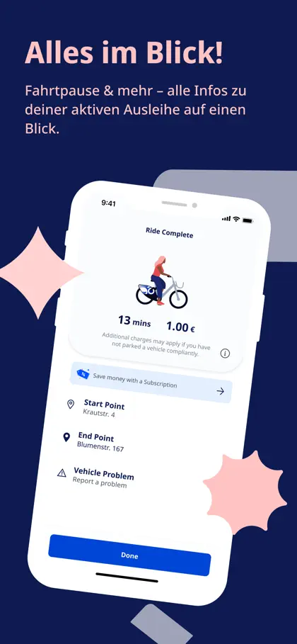 Captura 5 de 6 de nextbike – Bike Sharing