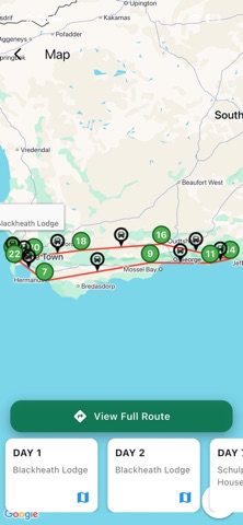 Hero Reise iPhone screenshot