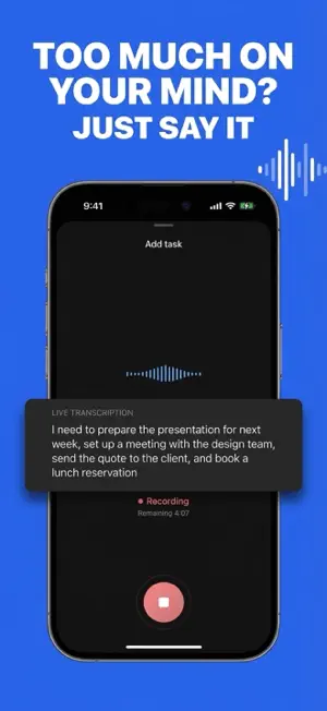 Voice Planner - AI To-Do List screenshot 1