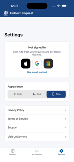 UnGovr Request screenshot 5