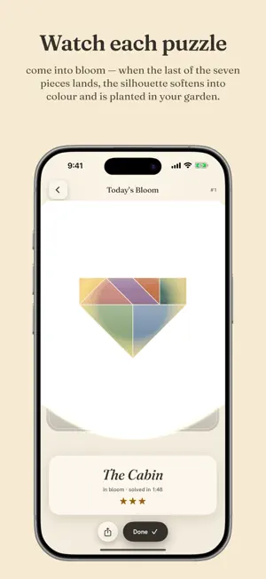 Tangram Bloom: Shape Puzzle screenshot 1