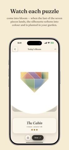 Tangram Bloom: Shape Puzzle Screenshot 1 of 6